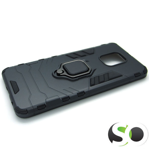 Armor maskica s magnetnim stalkom za Xiaomi Redmi Note 9S/9 Pro/9 Pro Max Crna